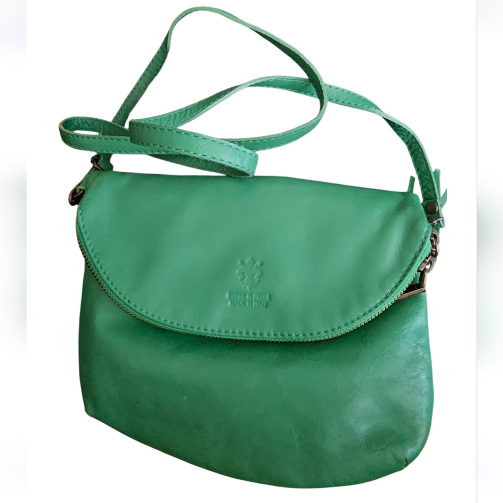 Made In Italy Italian Artisan Ginerva Genuine Leather Handmade Crossbody